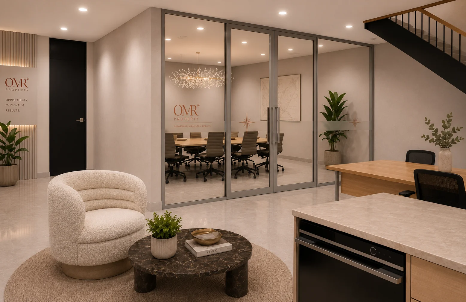Premium bespoke residential architectural design illustrating OMR Property core investment offerings