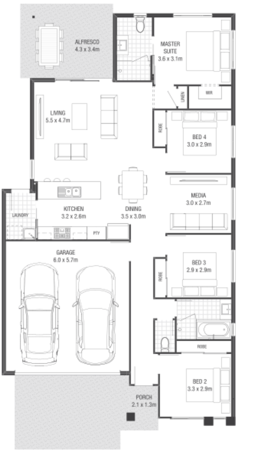 Lot 3 Prominence The Grange (Floor Plan)