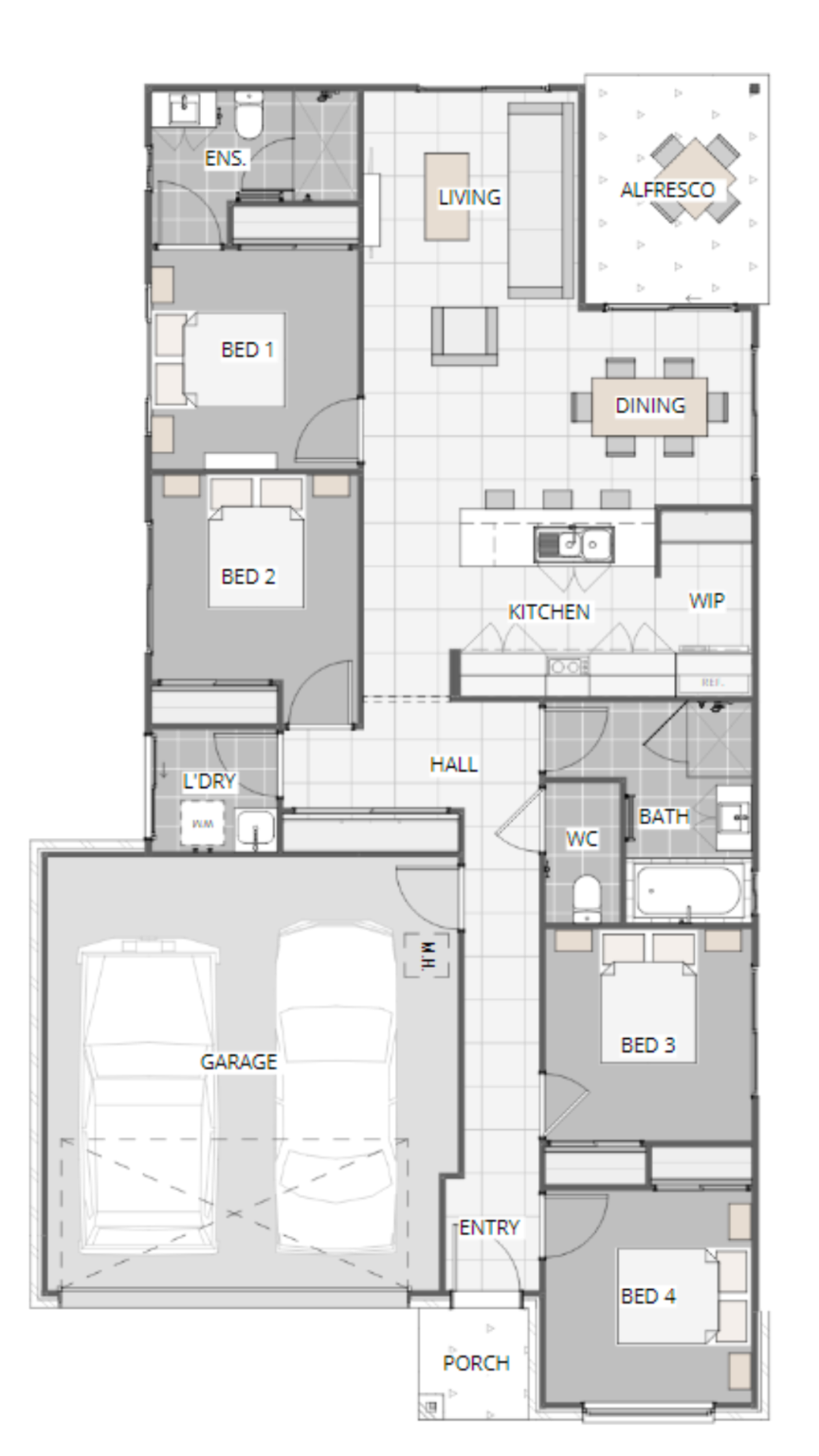 Lot 12 Willow Rise Floor Plan