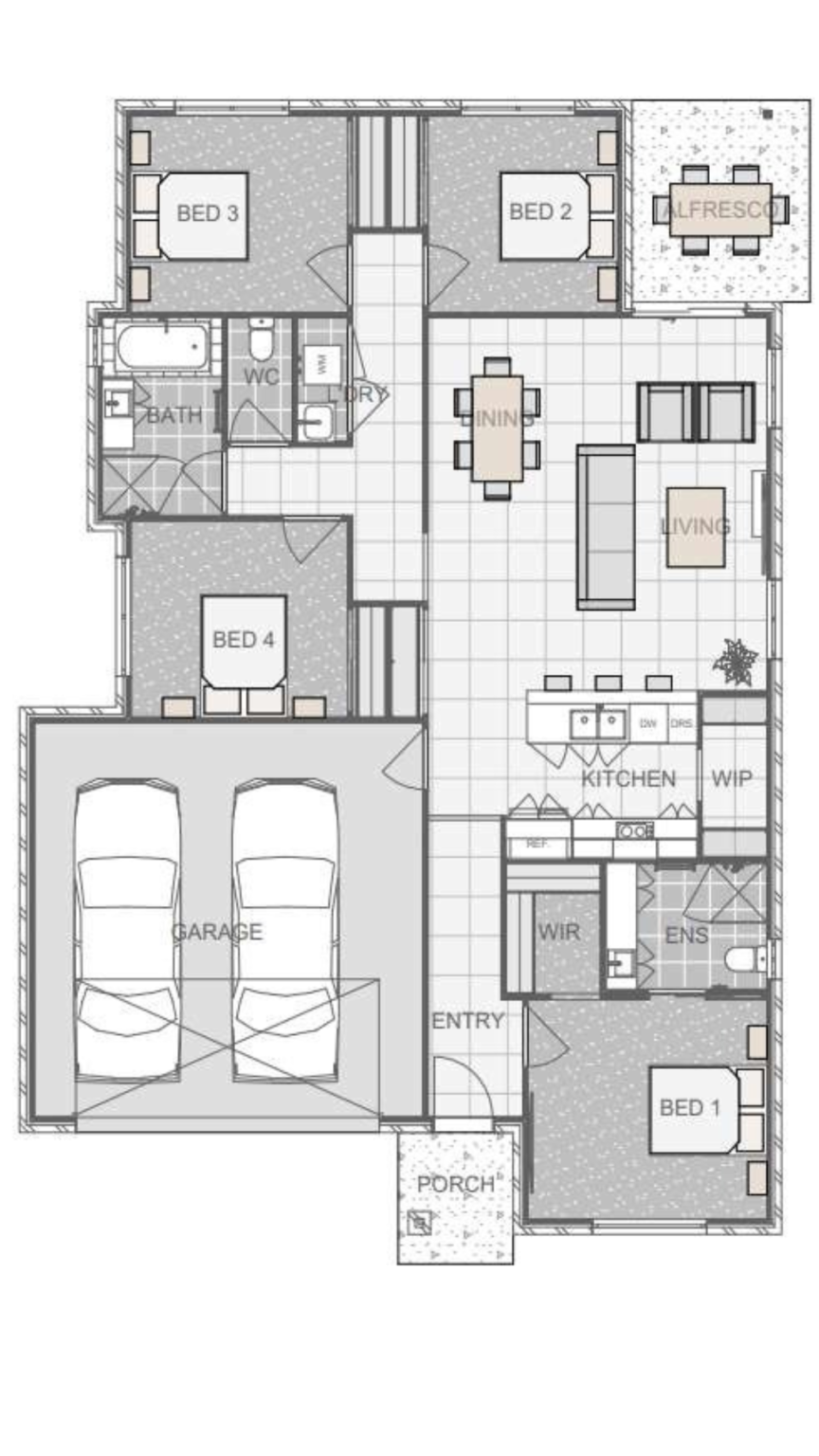 Lot 14 Willow Rise Floor Plan