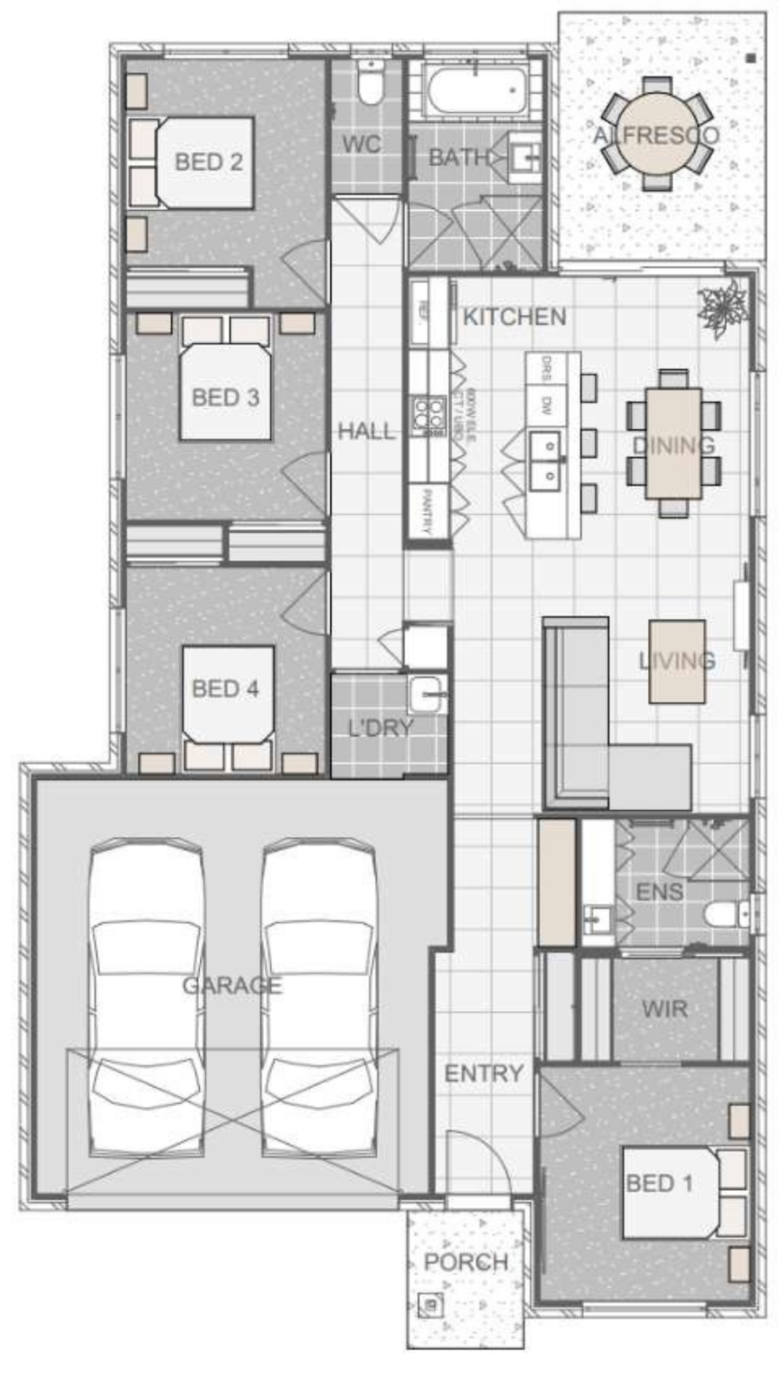 Lot 15 Willow Rise Floor Plan