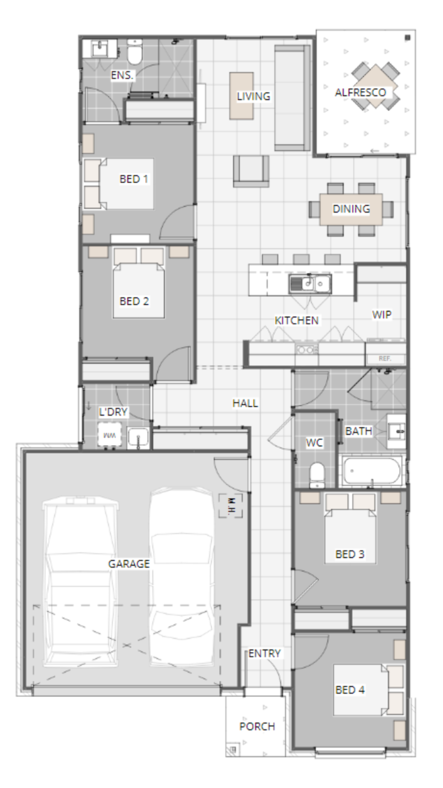 Lot 9 Willow Rise Floor Plan